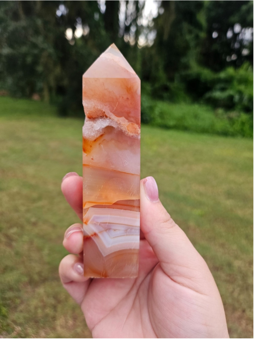 Carnelian tower 4.8 in